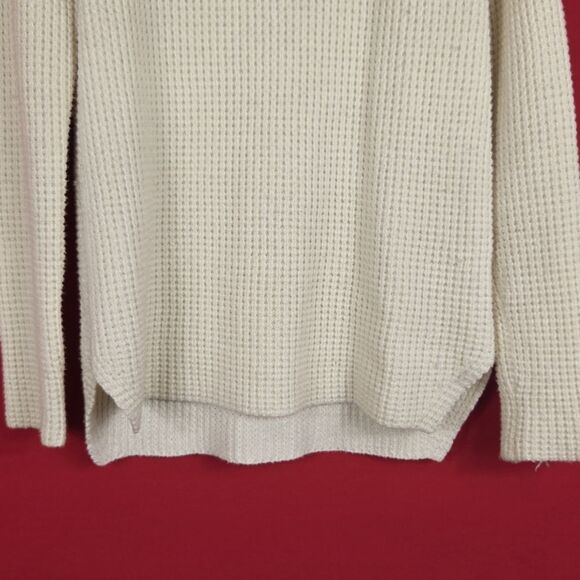 MARINE LAYER Delaney Pullover‎ in Off White Womens Size Small - Picture 4 of 7